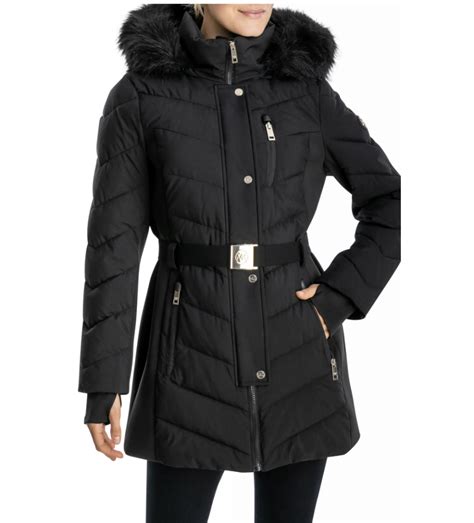 michael kors grey winter coat|Michael Kors winter coats women's.